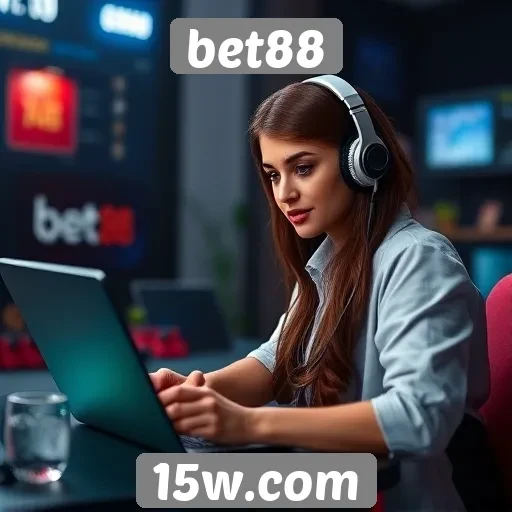 Recursos de suporte ao cliente do site bet88
